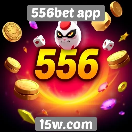 Variedade de jogos disponíveis no 556bet app